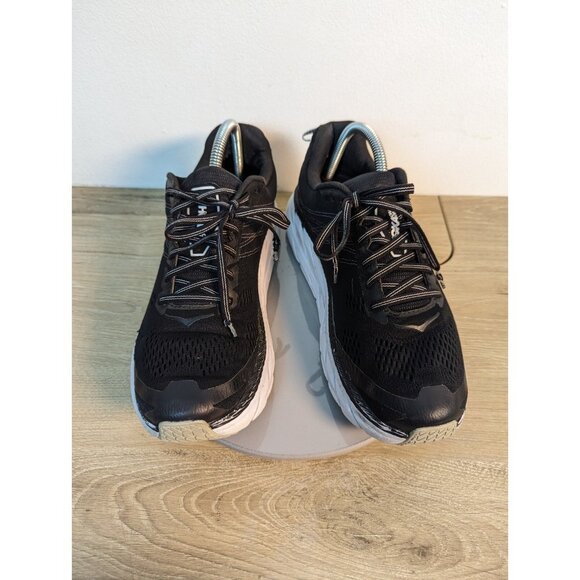 Hoka One One Clifton 6 Size 9 Black White Trim Running Shoes main image 8